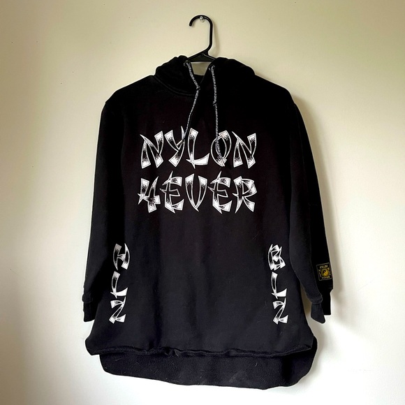 Hlz Blz - Nylon 4ever Hoodie - Black - Picture 1 of 4